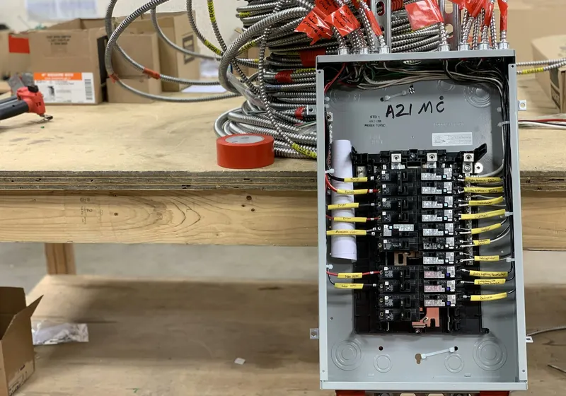 Home electrical panel